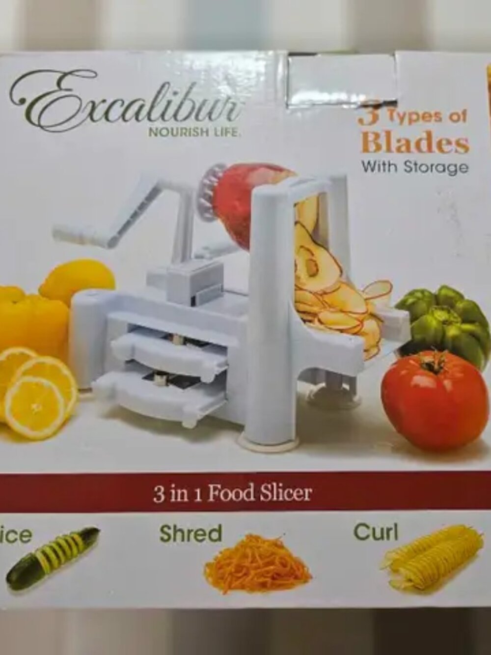 Excalibur 3-in-1 Food Slicer